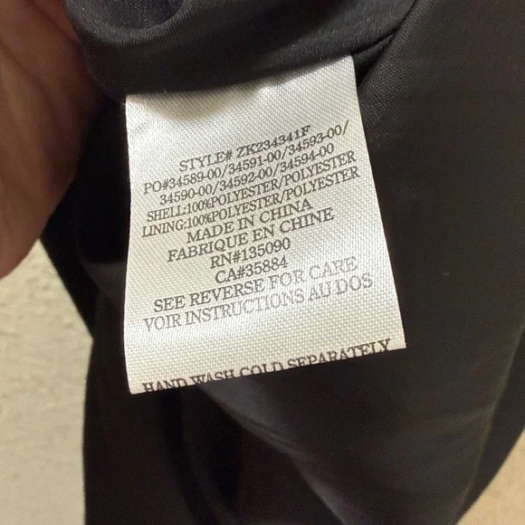 NWT Z Supply Europa Midi Slip Skirt in Black - Picture 9 of 10